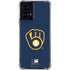 MLB Milwaukee Brewers - Solid Distressed Moto G Power 5G (2024) Clear Case