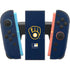 MLB Milwaukee Brewers - Solid Distressed Nintendo Switch 2 (2025) Joy-Con Controller Skin