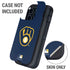 MLB Milwaukee Brewers - Solid Distressed Otterbox Defender iPhone Skin