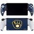MLB Milwaukee Brewers - Solid Distressed PlayStation Portal Remote Player Skin