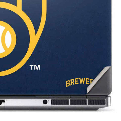 MLB Milwaukee Brewers - Solid Distressed Dell Precision Skin