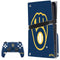 MLB Milwaukee Brewers - Solid Distressed PS5 Pro Disk Bundle Skin