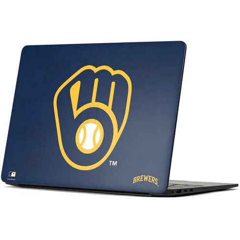 MLB Milwaukee Brewers - Solid Distressed Surface Laptop 7 13.8in Skin