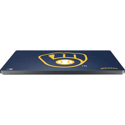 MLB Milwaukee Brewers - Solid Distressed Surface Laptop 7 13.8in Skin