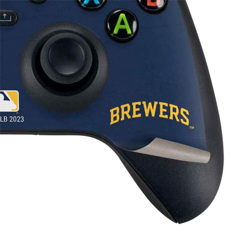 MLB Milwaukee Brewers - Solid Distressed XBox Series X Digital Edition Bundle Skin