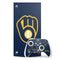 MLB Milwaukee Brewers - Solid Distressed Xbox Series X Skins