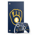 MLB Milwaukee Brewers - Solid Distressed Xbox Series X Skins