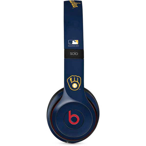 MLB Milwaukee Brewers Alternate/Away Jersey Beats Solo 3 Wireless Skin