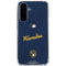MLB Milwaukee Brewers Alternate/Away Jersey Galaxy A36 5G Clear Case