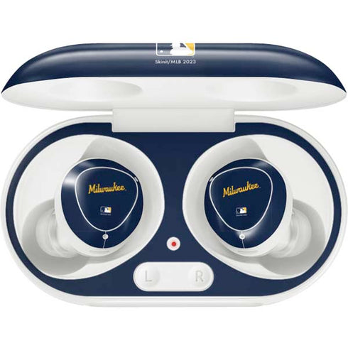 MLB Milwaukee Brewers Alternate/Away Jersey Galaxy Buds Plus Skin