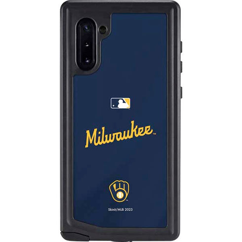 MLB Milwaukee Brewers Alternate/Away Jersey Galaxy Cases