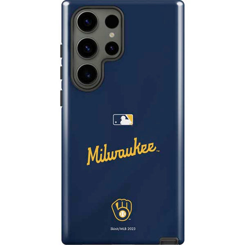 MLB Milwaukee Brewers Alternate/Away Jersey Galaxy S23 Ultra Pro Case