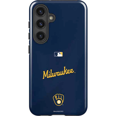 MLB Milwaukee Brewers Alternate/Away Jersey Galaxy S25 Impact Case