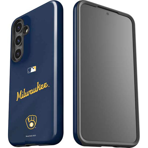 MLB Milwaukee Brewers Alternate/Away Jersey Galaxy S25 Plus Impact Case