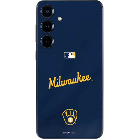 MLB Milwaukee Brewers Alternate/Away Jersey Galaxy S25 Plus Skin