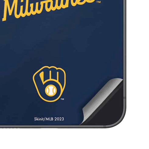 MLB Milwaukee Brewers Alternate/Away Jersey Galaxy S25 Plus Skin