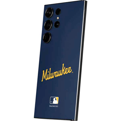MLB Milwaukee Brewers Alternate/Away Jersey Galaxy S25 Ultra Skin