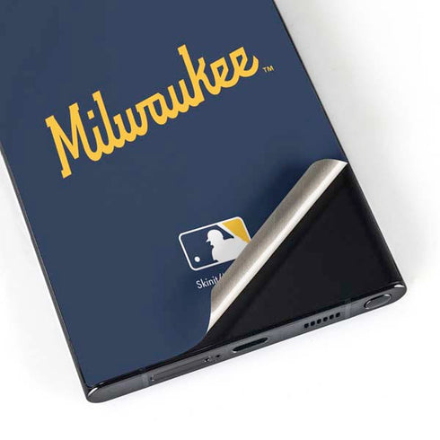 MLB Milwaukee Brewers Alternate/Away Jersey Galaxy S24 Ultra Skin