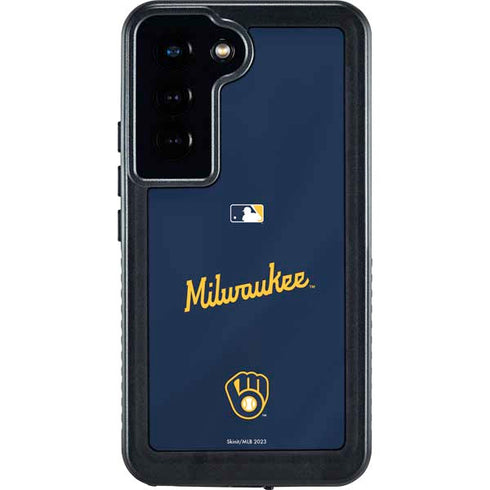 MLB Milwaukee Brewers Alternate/Away Jersey Galaxy S24 Waterproof Case