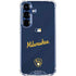 MLB Milwaukee Brewers Alternate/Away Jersey Galaxy S25 Plus Clear Case