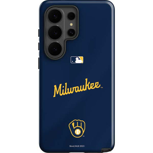 MLB Milwaukee Brewers Alternate/Away Jersey Galaxy S26 Ultra Impact Case