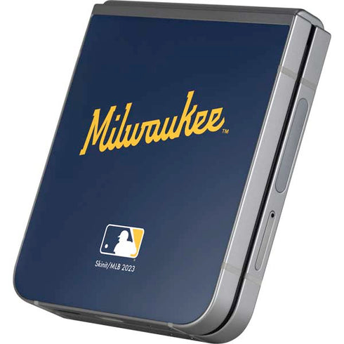 MLB Milwaukee Brewers Alternate/Away Jersey Galaxy Z Flip6 Skin