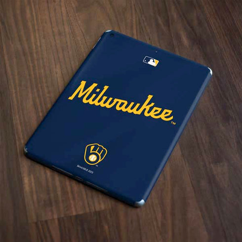 MLB Milwaukee Brewers Alternate/Away Jersey Apple iPad Skin