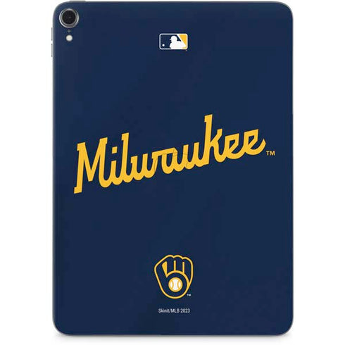 MLB Milwaukee Brewers Alternate/Away Jersey Apple iPad Pro Skin