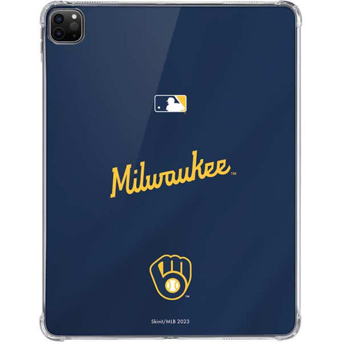 MLB Milwaukee Brewers Alternate/Away Jersey iPad Pro 11in (2024) Clear Case
