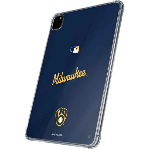 MLB Milwaukee Brewers Alternate/Away Jersey iPad Pro 11in (2024) Clear Case