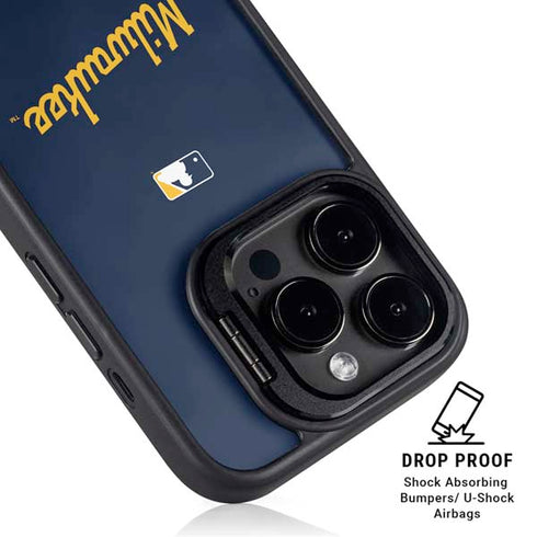 MLB Milwaukee Brewers Alternate/Away Jersey iPhone 13 Pro Kickstand Case