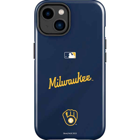 MLB Milwaukee Brewers Alternate/Away Jersey iPhone 15 Impact Case