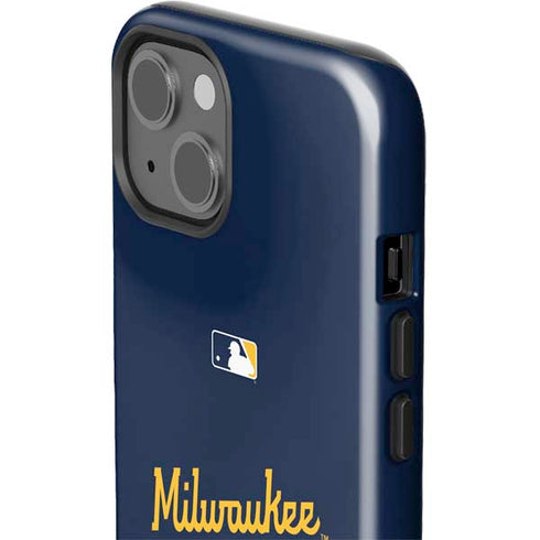 MLB Milwaukee Brewers Alternate/Away Jersey iPhone 15 Impact Case