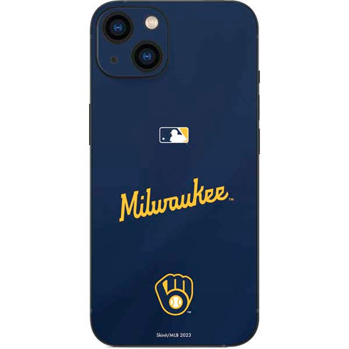 MLB Milwaukee Brewers Alternate/Away Jersey iPhone 15 Skin