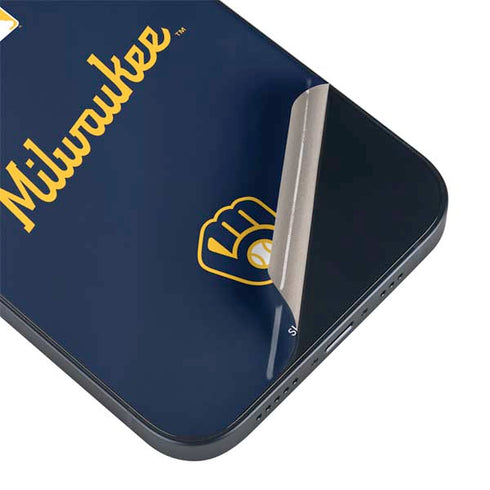 MLB Milwaukee Brewers Alternate/Away Jersey iPhone 15 Skin
