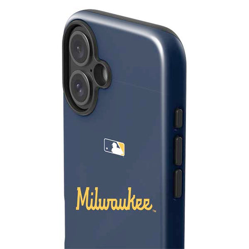 MLB Milwaukee Brewers Alternate/Away Jersey iPhone 16 Impact Case