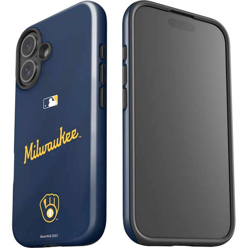 MLB Milwaukee Brewers Alternate/Away Jersey iPhone 16 Impact Case