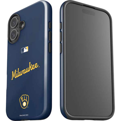 MLB Milwaukee Brewers Alternate/Away Jersey iPhone 16 Plus Impact Case