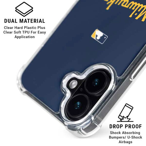 MLB Milwaukee Brewers Alternate/Away Jersey iPhone 16 Plus MagSafe Case