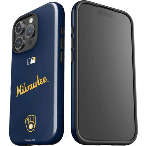 MLB Milwaukee Brewers Alternate/Away Jersey iPhone 16 Pro Impact Case