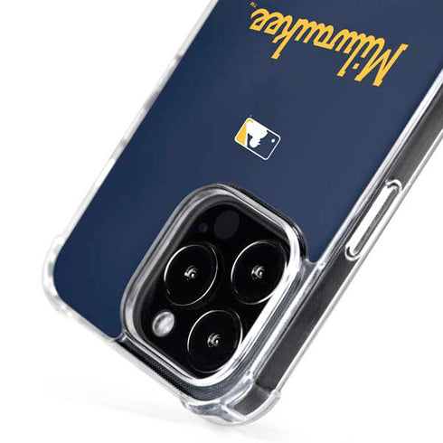 MLB Milwaukee Brewers Alternate/Away Jersey iPhone 16 Pro MagSafe Case