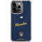 MLB Milwaukee Brewers Alternate/Away Jersey iPhone 16 Pro Max Clear Case