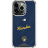 MLB Milwaukee Brewers Alternate/Away Jersey iPhone 16 Pro Max Clear Case