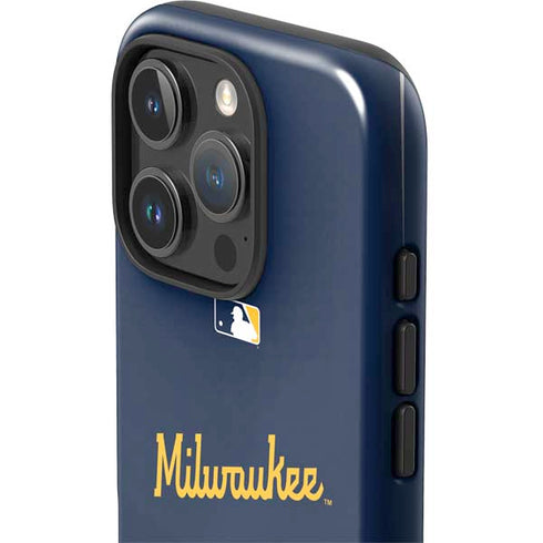 MLB Milwaukee Brewers Alternate/Away Jersey iPhone 16 Pro Max Impact Case