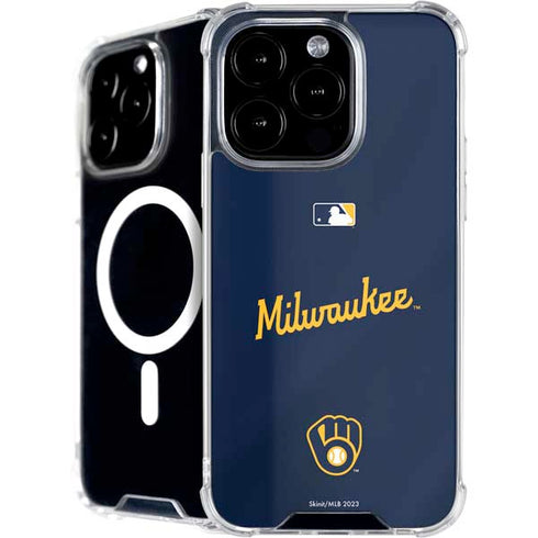 MLB Milwaukee Brewers Alternate/Away Jersey iPhone 16 Pro Max MagSafe Case