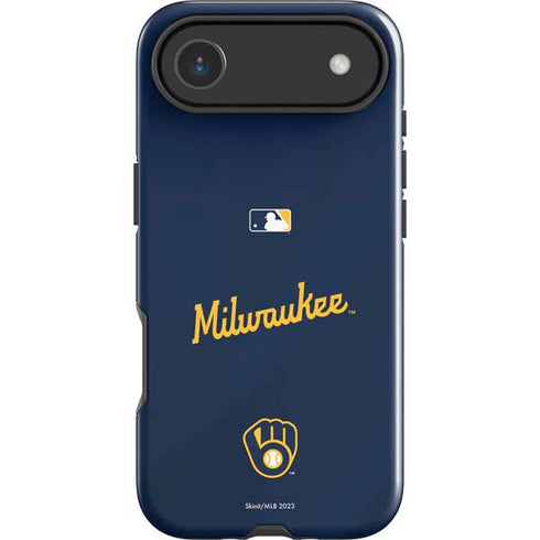 MLB Milwaukee Brewers Alternate/Away Jersey iPhone 17 Air Impact Case