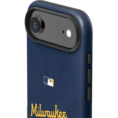 MLB Milwaukee Brewers Alternate/Away Jersey iPhone 17 Air Impact Case
