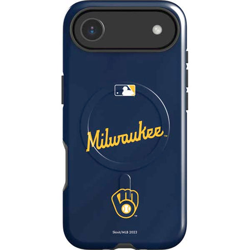 MLB Milwaukee Brewers Alternate/Away Jersey iPhone 17 Air Magsafe Impact Case