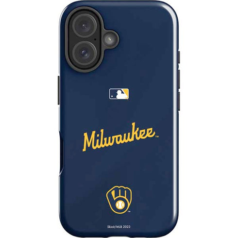 MLB Milwaukee Brewers Alternate/Away Jersey iPhone 17 Impact Case