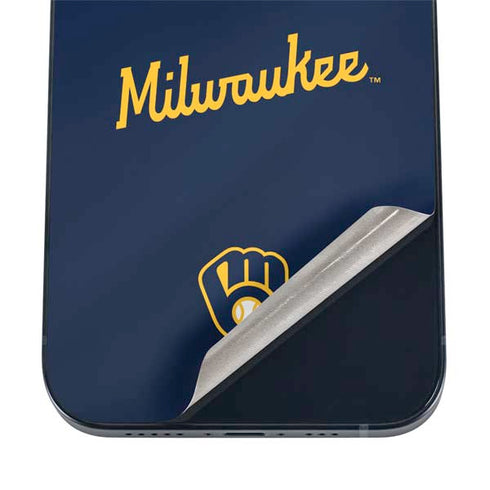 MLB Milwaukee Brewers Alternate/Away Jersey iPhone 17 Pro Max Skin